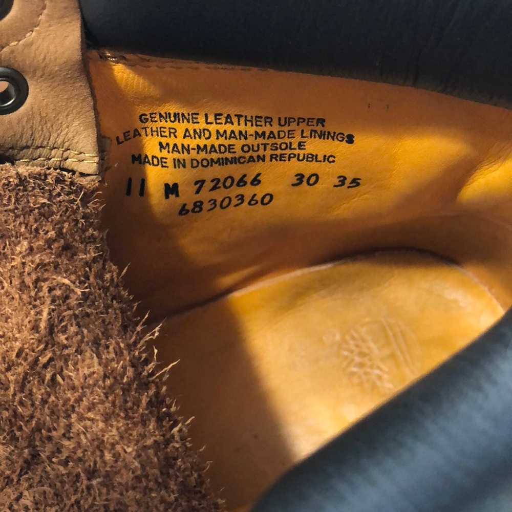 Timberland Waterproof Leather Men’s Boots Sz 11 - Picture 6 of 16